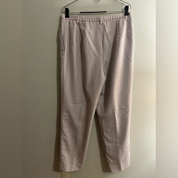 Pendleton cream small checkered loose fit trousers size 14 - Picture 7 of 10